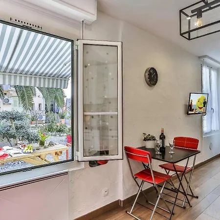 Le Refuge Avec Terrasse Et Jardin, En Plein Centre-ville, Gare 5 Minutes A Pieds Apartman Nizza